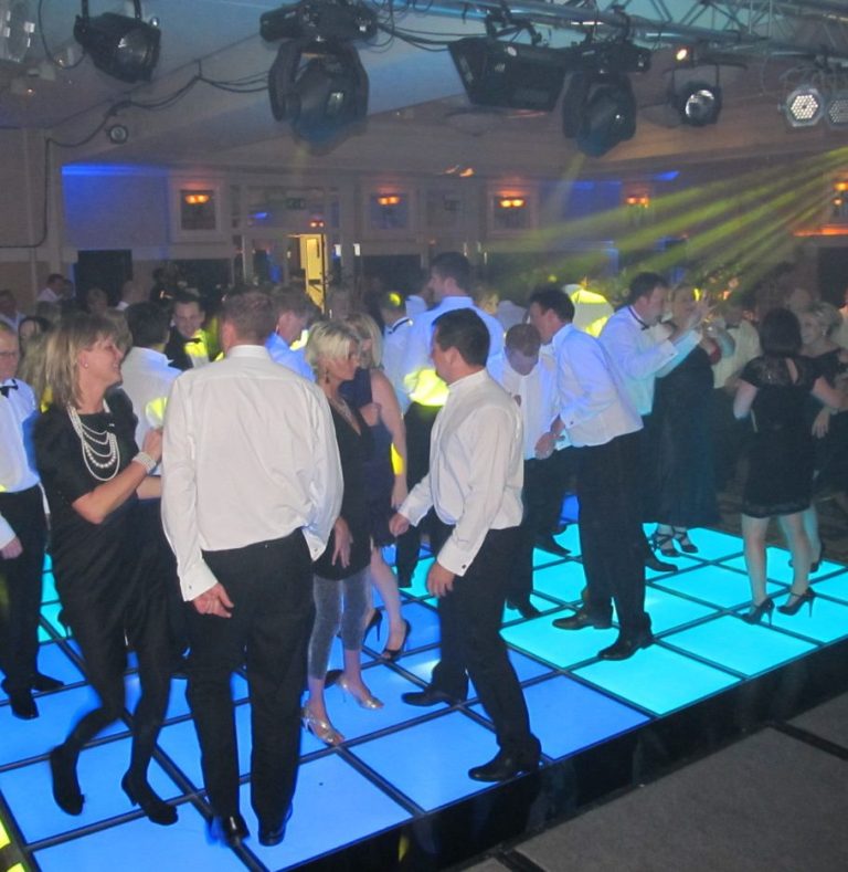 Event with 5m x 5m Retro Dance Floor